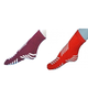 These larger style socks feature the slip-resistant pattern on both the top and bottom side. This is to ensure that even if the socks twist or move whilst the resident is in bed, there will always be a grip facing the floor when they get up.