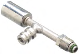 Ring Nut Swivel with R134a Service Port