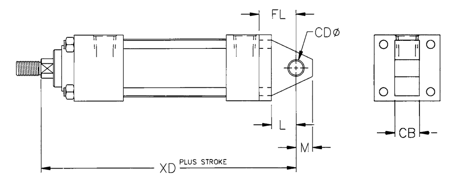 NFPA MP4 mounting diagram