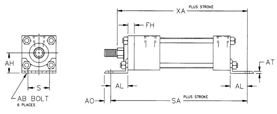 NFPA MS1 mounting diagram