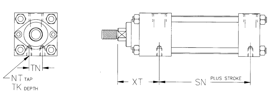 NFPA MS4 mounting diagram