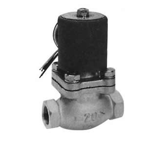 PKS Pilot kick 2-port solenoid valve for steam