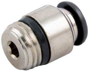 Straight Male Internal Hex 6mm Tube x 1/8" - 50010N-6-1/8