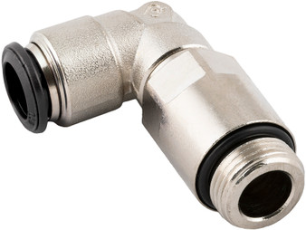 Extended Swivel Elbow 8mm (5/16") Tube x 1/4" Male BSPP - 50125N-8-1/4