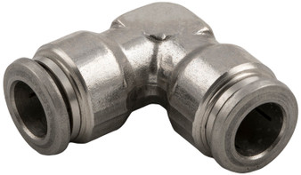 Stainless Steel Union Elbow (FKM Seal) 3/8" Tube - 60130-06
