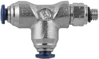 Swivel Male Run Tee 1/8" Tube x 10-32 UNF - 88225-02-32