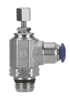 Flow Control (Needle Valve), Knob 1/8" Tube X 1/8" Swift-Fit - 88978-02-02