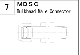 MDSC manufacturer series illustration; representative only. Size, dimensions and finish vary by model.