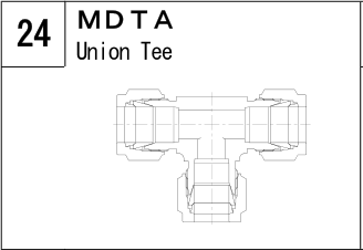 MDTA manufacturer series illustration; representative only. Size, dimensions and finish vary by model.