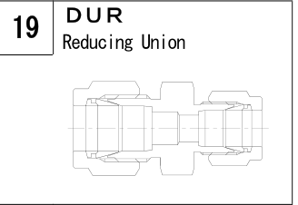 DUR manufacturer series illustration; representative only. Size, dimensions and finish vary by model.
