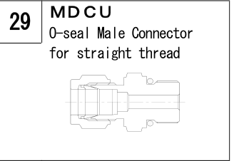 MDCU manufacturer series illustration; representative only. Size, dimensions and finish vary by model.