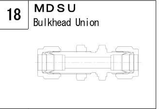 MDSU manufacturer series illustration; representative only. Size, dimensions and finish vary by model.