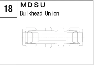 MDSU manufacturer series illustration; representative only. Size, dimensions and finish vary by model.