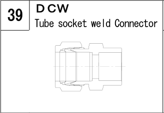 DCW manufacturer series illustration; representative only. Size, dimensions and finish vary by model.