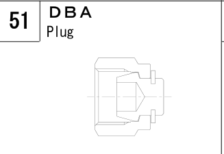 DBA manufacturer series illustration; representative only. Size, dimensions and finish vary by model.