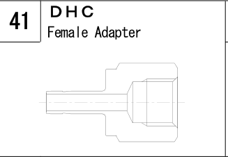 DHC manufacturer series illustration; representative only. Size, dimensions and finish vary by model.