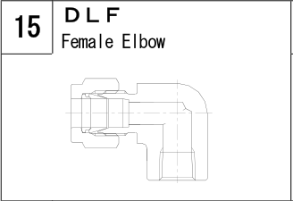 DLF manufacturer series illustration; representative only. Size, dimensions and finish vary by model.
