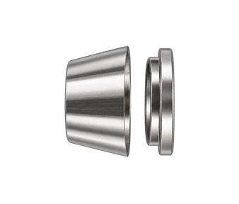 DOS stainless steel compression fitting — representative colored series image; dimensions vary by model.