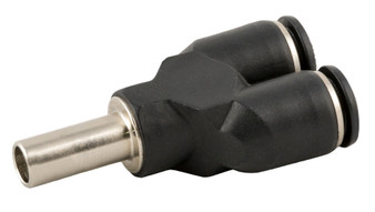 Composite Plug-In Y 6mm Stud x (2) 4mm (5/32")Tube - 55315-6-6