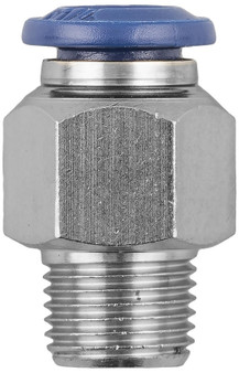 Straight Male 5/32" (4mm) Tube x 1/8" PTF Male - 88007-53-02
