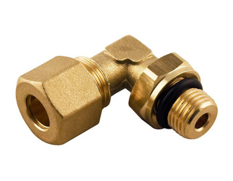 Cmp El, OR Seal 14mm x 1/2 BSPP (Brass) - 13300-14-1/2
