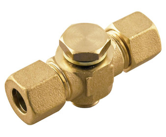 C D Bnj T W/BM Sl 14mm 1/4 BSPP (Brass) - 13570BI-14-1/4