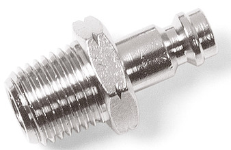 AC Mini Male Plug x 3/8" Male NPTF - 80211-06
