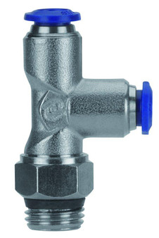 Swivel Male Run Tee 1/2" Tube x 1/2" Swift-Fit - 87222-08-08