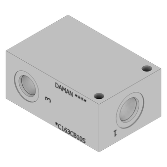 Aluminum Common Cavity Body - AC163CB10S