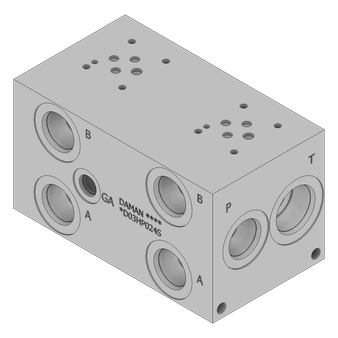 Aluminum Valve Manifold - AD03HP024S
