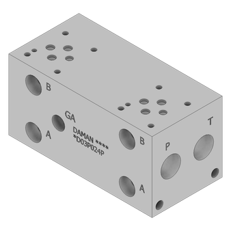 Aluminum Valve Manifold - AD03P024P