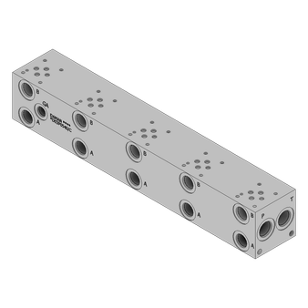 Aluminum Valve Manifold - AD03P054S/C