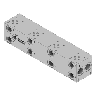 Aluminum Valve Manifold - AD03P044S