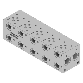 Aluminum Valve Manifold - AD03P052B