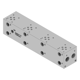 Aluminum Valve Manifold - AD03P034P