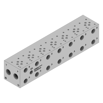 Aluminum Valve Manifold - AD03P072P