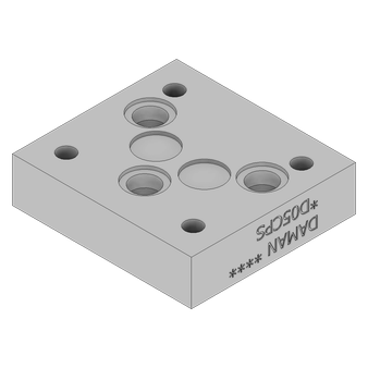 Aluminum Cover Plate - AD05CPS