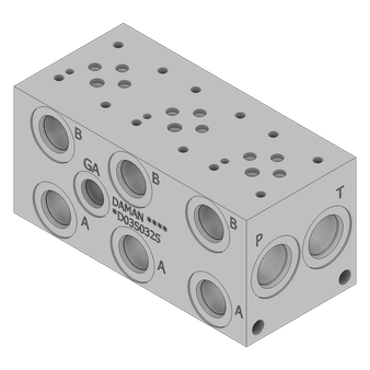 Aluminum Valve Manifold - AD03S032S