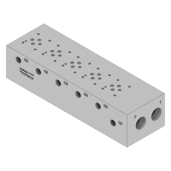 Aluminum Valve Manifold - AD03PB052P