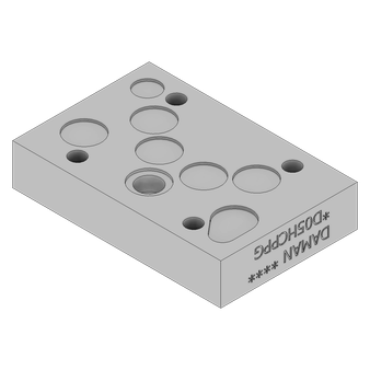 Aluminum Cover Plate - AD05HCPPG