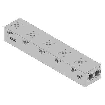 Aluminum Valve Manifold - AD03PB054S