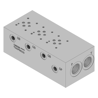 Aluminum Valve Manifold - AD03PB032S