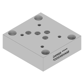 Aluminum Valve Adaptor - AD05D06VAAB