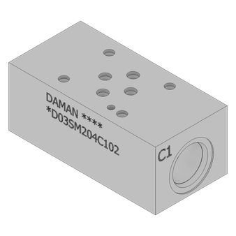 Aluminum Sandwich Module - AD03SM204C102