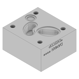Aluminum Crossover Cover Plate - AD05COP