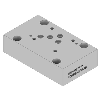 Aluminum Valve Adaptor - AD05HD07VAAB