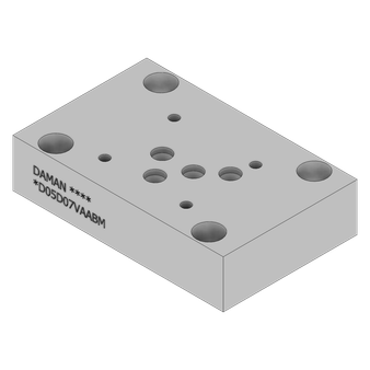 Aluminum Valve Adaptor - AD05D07VAABM