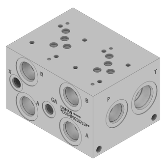 Aluminum Valve Manifold - AD05HP023S/13PA