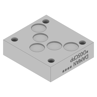 Aluminum Cover Plate - AD05CPP