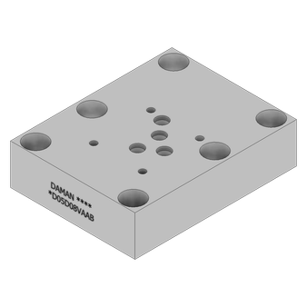 Aluminum Valve Adaptor - AD05D08VAAB